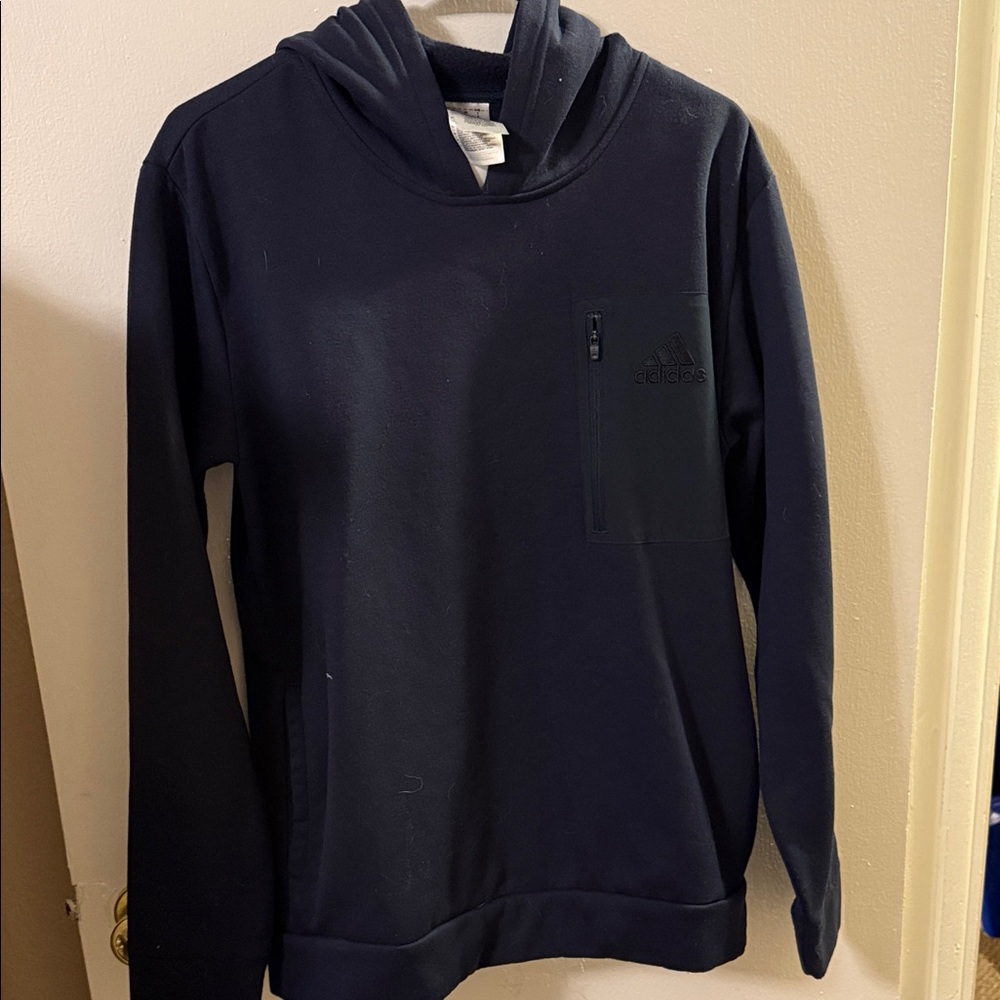 Adidas Dark Blue Pullover with Pocket